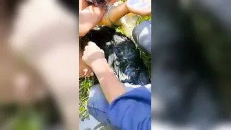 Taking Her Virginity Under The Open Sky In Our Village Fields