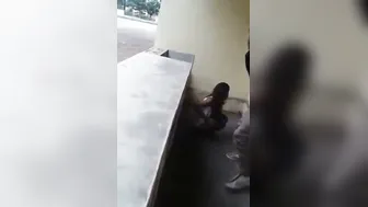Young Couple Fucking Caught In The Act By Someone Passing By