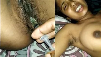 Amateur Desi Babe Showing Off Her Tight Wet Pussy On Camera