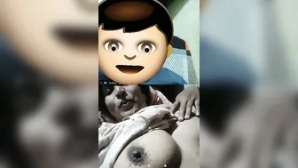 Mature Wife Flashing Her Curves During Late Night Video Call