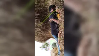 GF Riding Boyfriend Outdoors For Their Very First Time