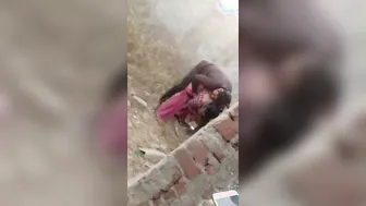 Bending Her Over And Fucking Her From Behind In The Outdoors