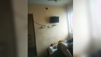 Kannada Lovers Caught Fucking Raw On Hidden Camera At Home