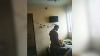 Kannada Lovers Caught Fucking Raw On Hidden Camera At Home