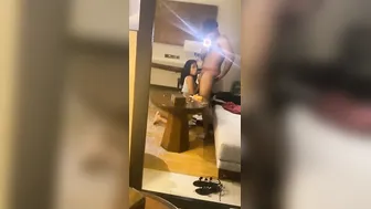 Sri Lankan GF Deepthroating Big Dick Like A Real Slut