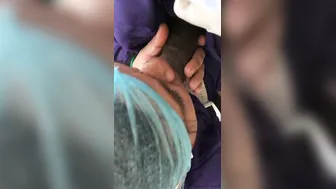 Nurse Babe Sucking Patient Dick During Late Night Shift