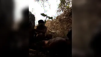 Kannada Couple Having Raw Sex Outdoors Filmed On Cellphone