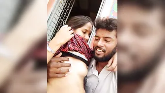 Kannada Lovers Getting Naughty Outdoors On Hidden Mobile Cam