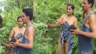 Odia Wife Caught Cheating Outdoors In Leaked Sex Tape