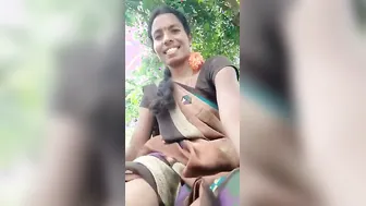 Telugu Wife Flashing Her Ass And Pussy Outside In Public