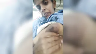 Telugu Wife Stripping Naked Showing Everything For The Camera