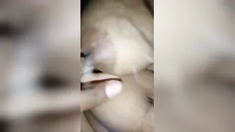 Horny Village Girl Bouncing On Her Lovers Thick Cock At Home