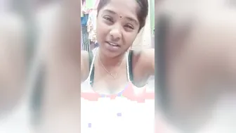 Wild Tamil GF Stripping Naked And Teasing On Camera