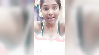 Wild Tamil GF Stripping Naked And Teasing On Camera