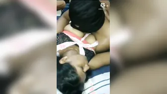 Lankan Slut Taking Two Dicks At Once In Wild Threesome Sex