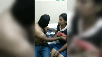 Lankan Slut Taking Two Dicks At Once In Wild Threesome Sex