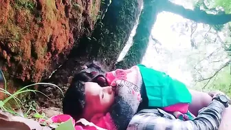 Village Wife Cheating Outdoors Getting Fucked Behind His Back