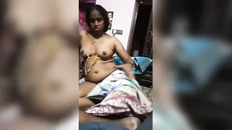 Tamil Wife Stripping Naked For Her Husband Recording Her Body