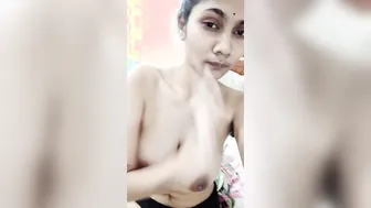 Tamil GF Teasing Me Topless With Her Sexy Naughty Looks