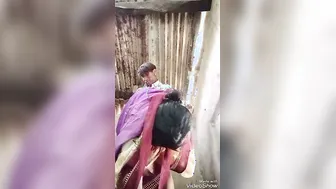 Village Bhabhi Bent Over Taking Dick Deep From Behind Outdoors