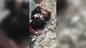 Village Slut Getting Pounded Hard Outdoors In The Countryside