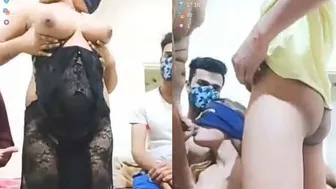 Wild Bisexual Threesome Streaming Live With Hindi Talking