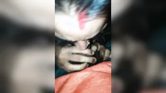 Neighbor Wife Sucking My Cock Deep On Hidden Camera Recording