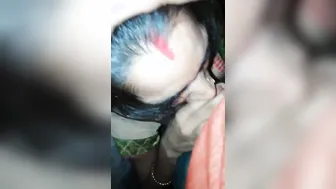 Neighbor Wife Sucking My Cock Deep On Hidden Camera Recording