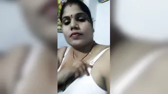 Married Village Bhabhi Spreading Pussy Lips Wide On Camera