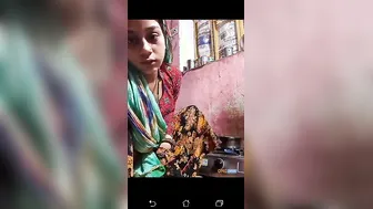 Married Village Bhabhi Spreading Wide Showing Everything On Cam