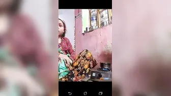Married Village Bhabhi Spreading Wide Showing Everything On Cam