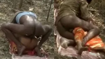 Village Whore Getting Fucked Hard Outdoors In Hidden Scandal