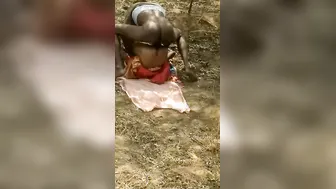 Village Whore Getting Fucked Hard Outdoors In Hidden Scandal