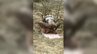 Village Whore Getting Fucked Hard Outdoors In Hidden Scandal