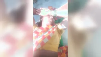 Village Wife Cheating With Lover Fucking Hard In The Jungle