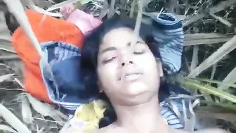 Tribal GF Riding My Dick Outdoors Under The Trees At Night
