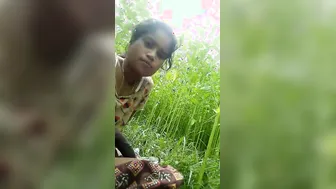 Village GF Sucking My Dick Outdoors In Risky Public