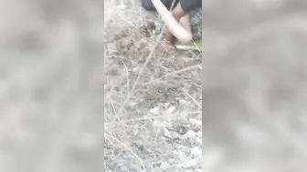 Village Slut Getting Banged Outdoors By Horny Young Local Stud