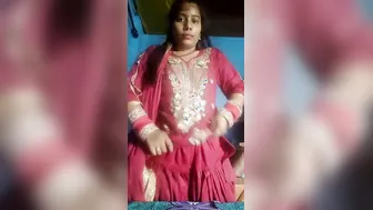 Newly Married Wife Showing Off Her Perfect Tits On Wedding Night