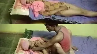 Village Couple Making Love Privately Caught On Their Hidden Camera