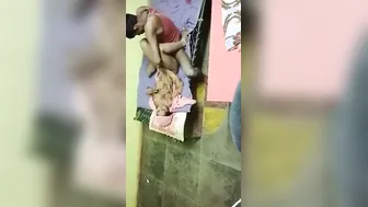 Village Couple Making Love Privately Caught On Their Hidden Camera