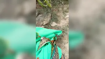 Local Village Slut Sucking Dick Deep In The Forest For Cash