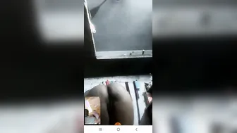 My Village GF Bending Over Showing Her Beautiful Brown Ass