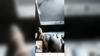 My Village GF Bending Over Showing Her Beautiful Brown Ass