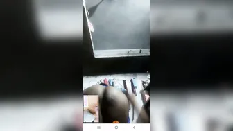 My Village GF Bending Over Showing Her Beautiful Brown Ass