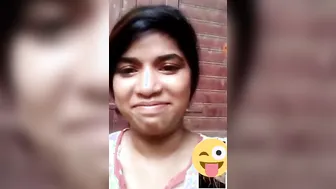 Pakistani Babe Flashing Her Big Tits During Late Night Video Call