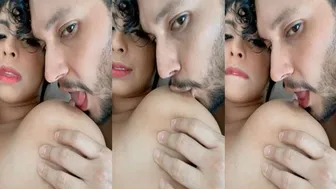 Hot Amateur Babe Getting Her Tits Sucked On Private Video