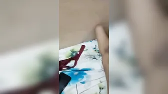 Beautiful South Indian Aunty Caught Fully Naked On Camera