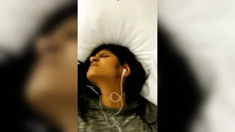 GF Getting Fingered Deep By Her Lover In Bedroom