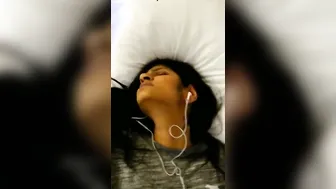 GF Getting Fingered Deep By Her Lover In Bedroom